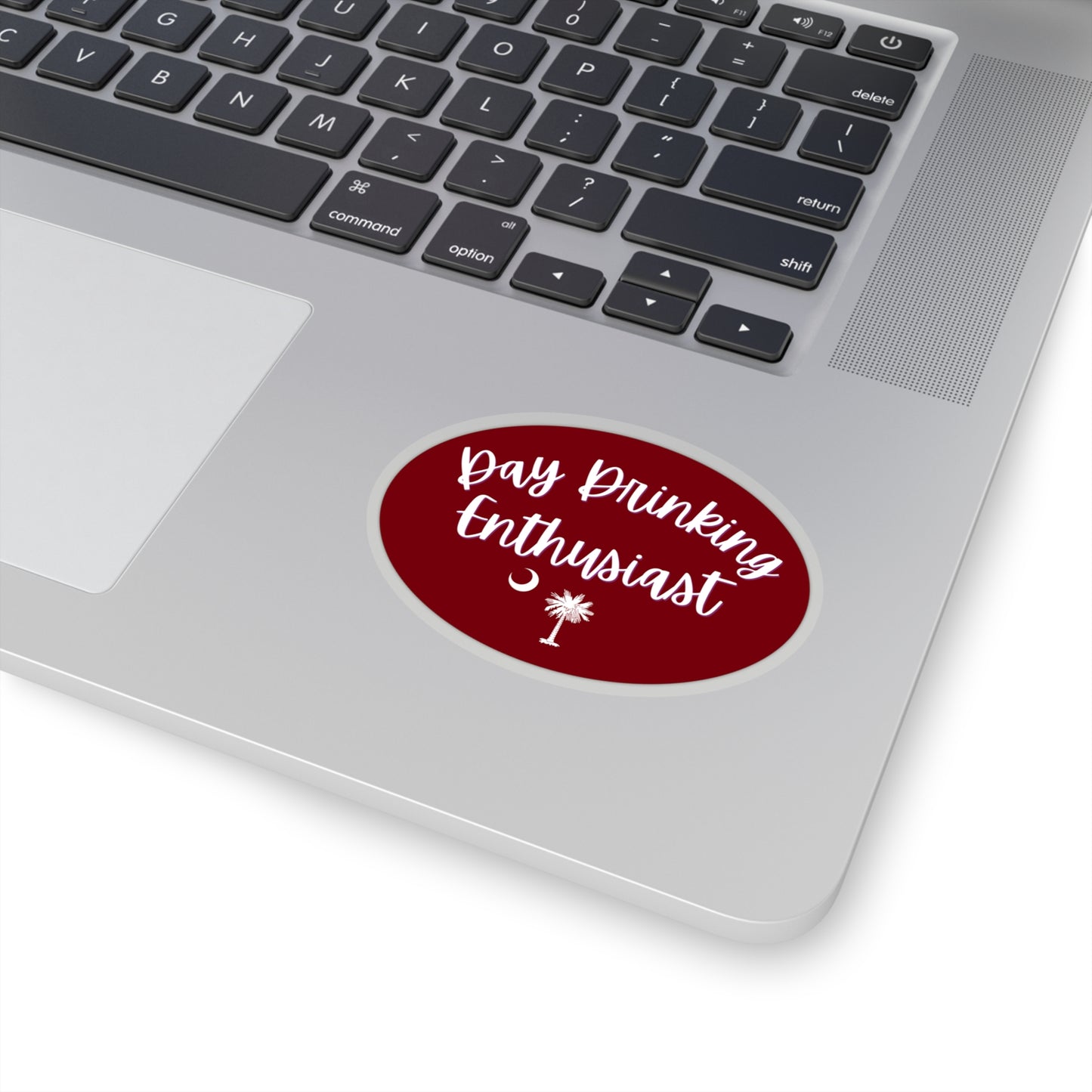 Garnet Maroon Day Drinking Enthusiast Sticker