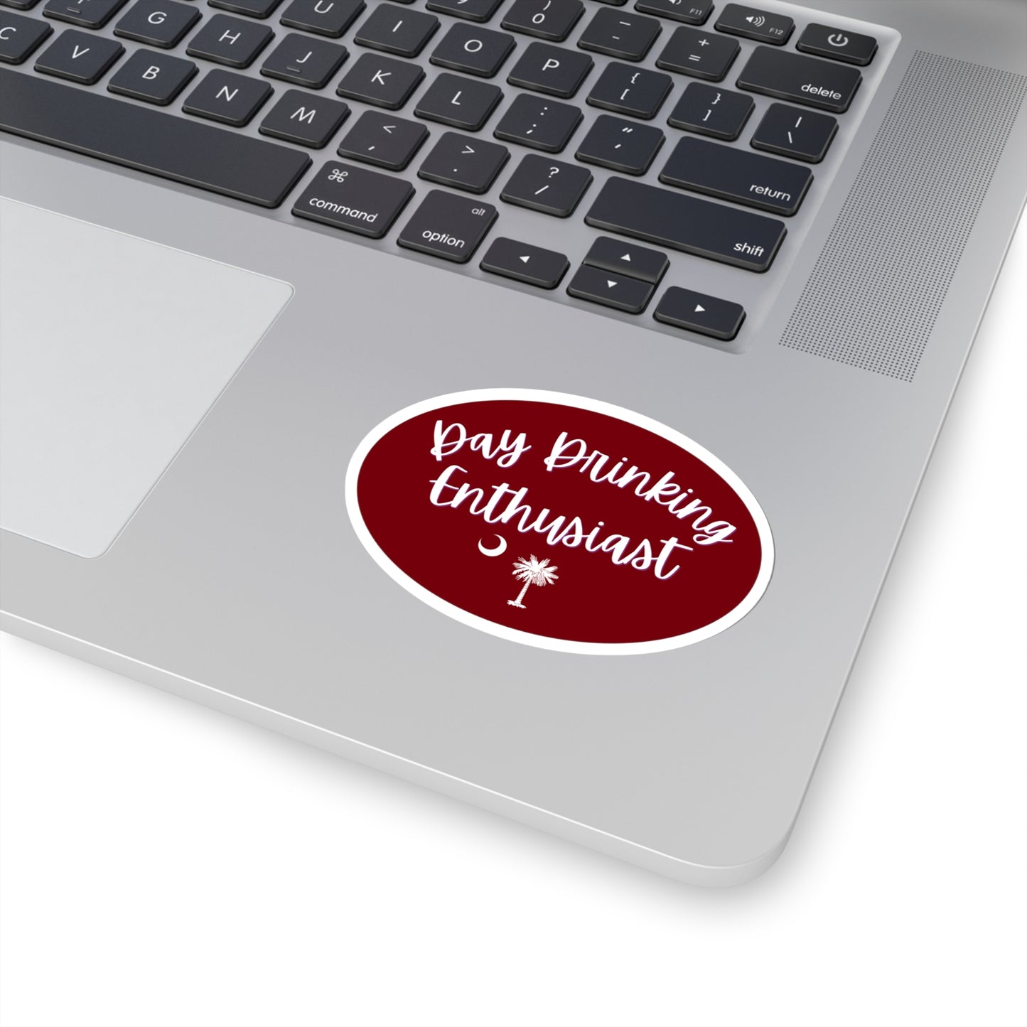 Garnet Maroon Day Drinking Enthusiast Sticker