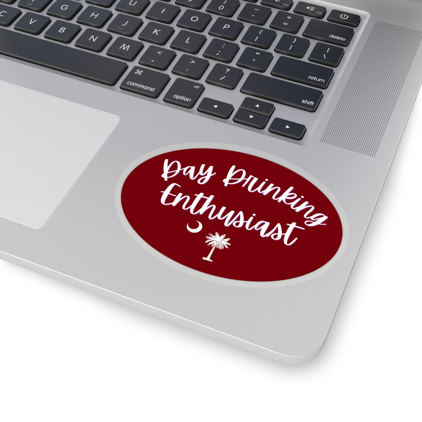 Garnet Maroon Day Drinking Enthusiast Sticker