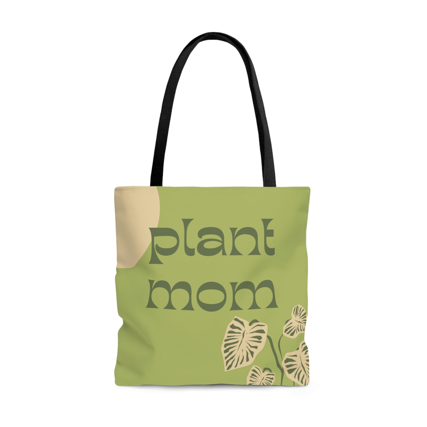 Plant Mom Canvas Tote Bag