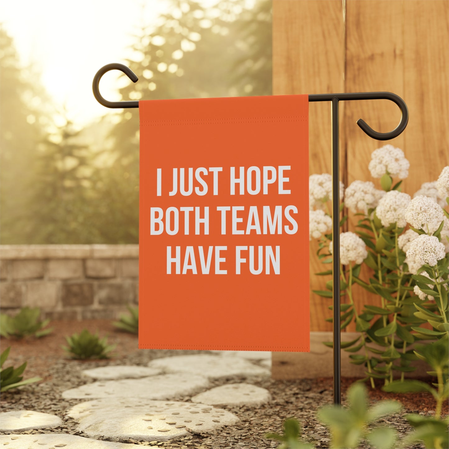 Orange Both Teams Garden & House Banner