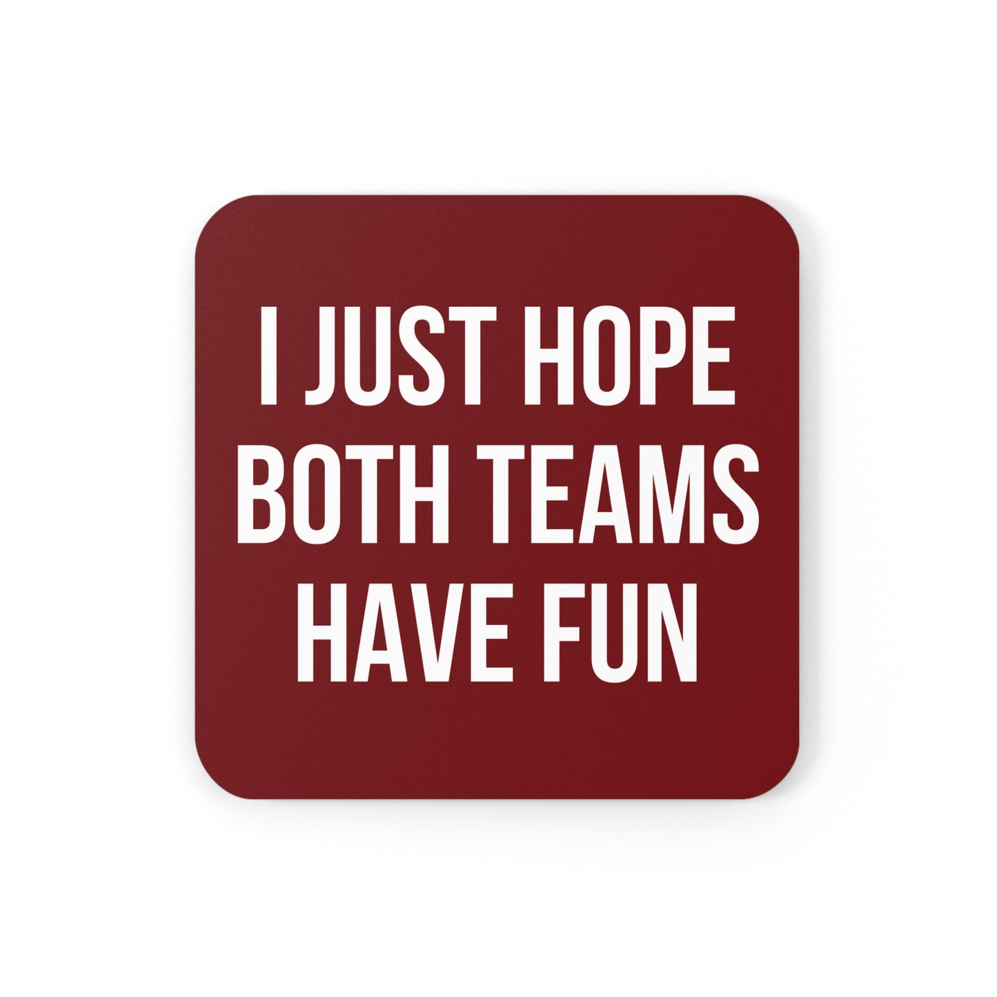 Garnet Both Teams Coaster Set