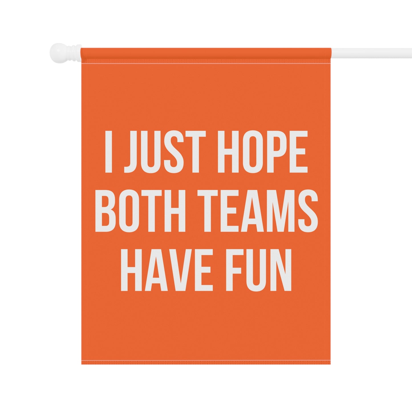 Orange Both Teams Garden & House Banner
