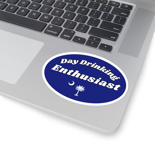 Day Drinking Enthusiast Palmetto Sticker
