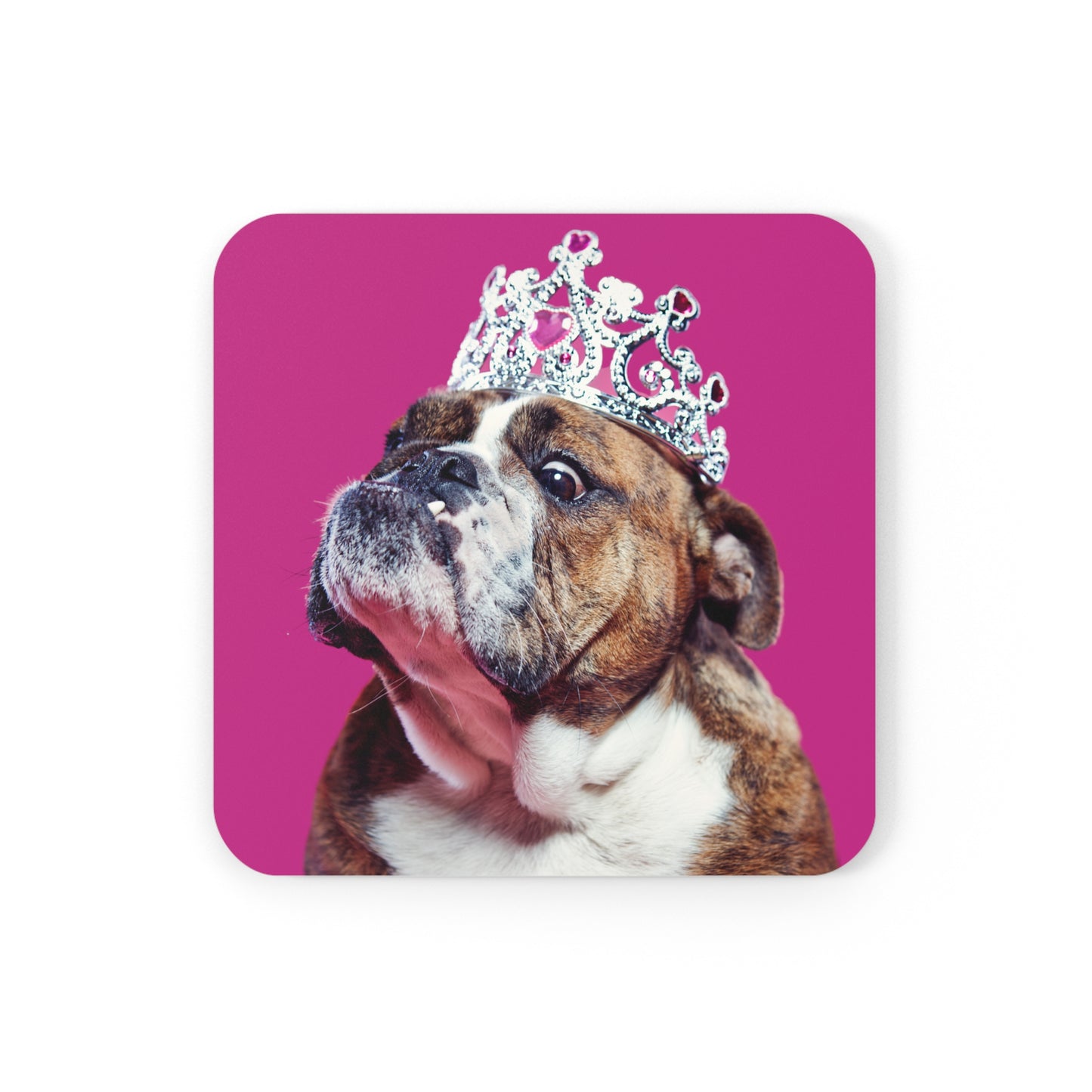 Princess Bulldog Coaster Set