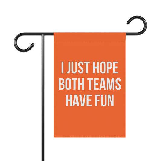 Orange Both Teams Garden & House Banner