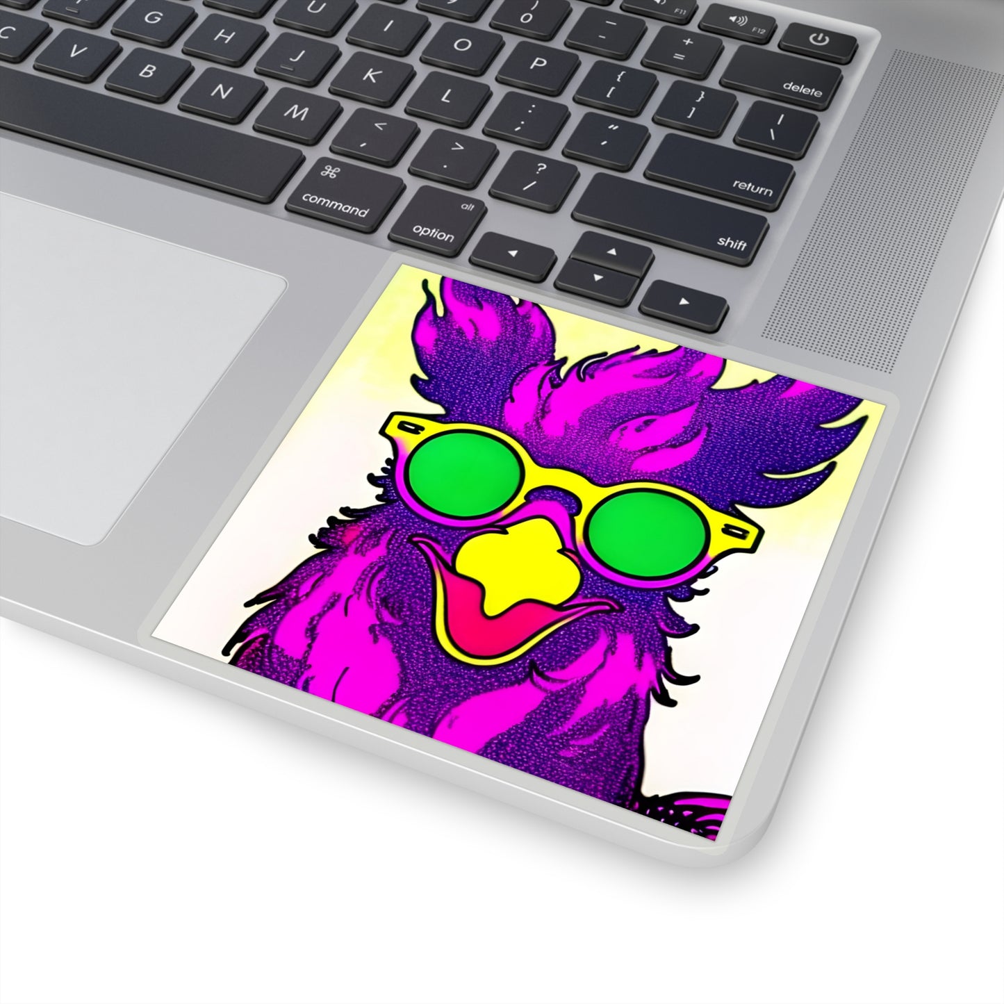 Wild Cocks Neon Gamecock Sticker
