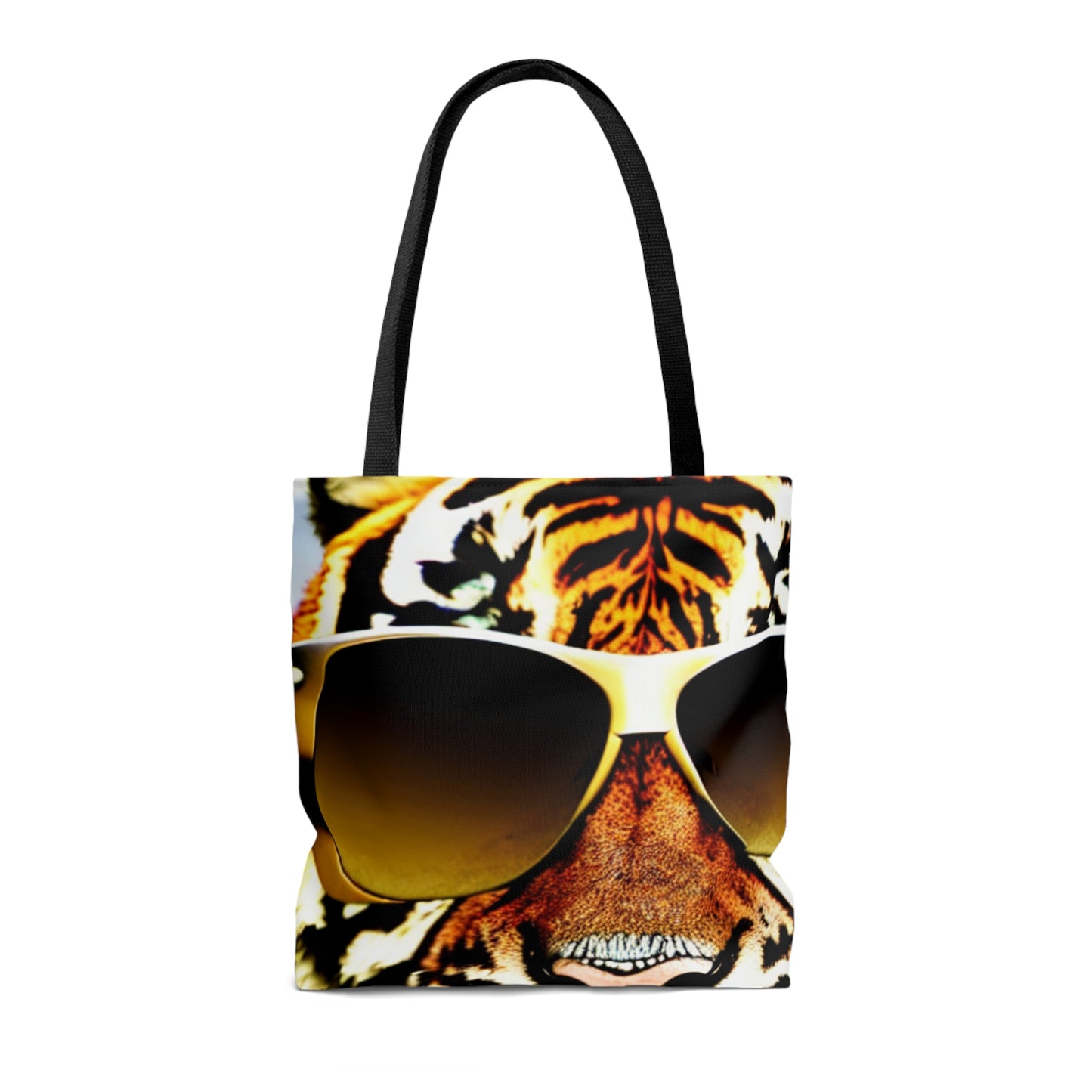 Gold Tiger Sunnies Canvas Tote Bag