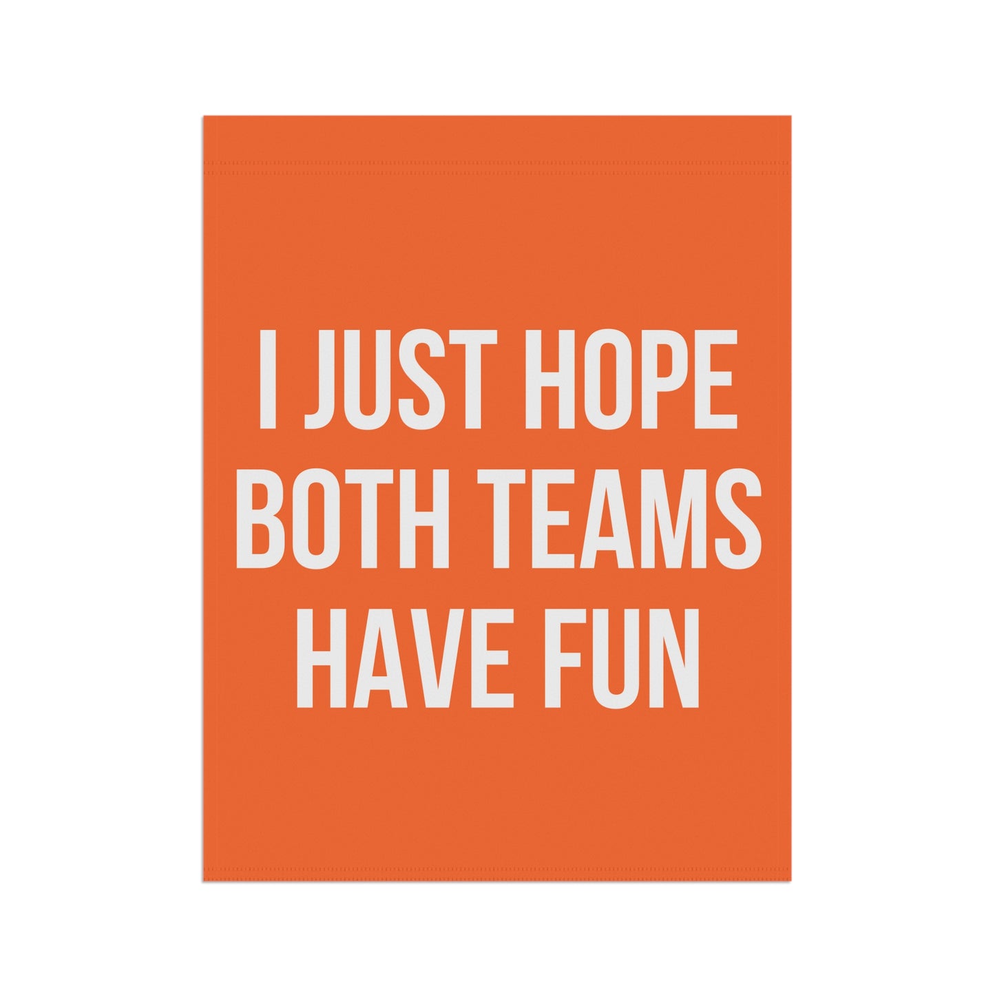 Orange Both Teams Garden & House Banner