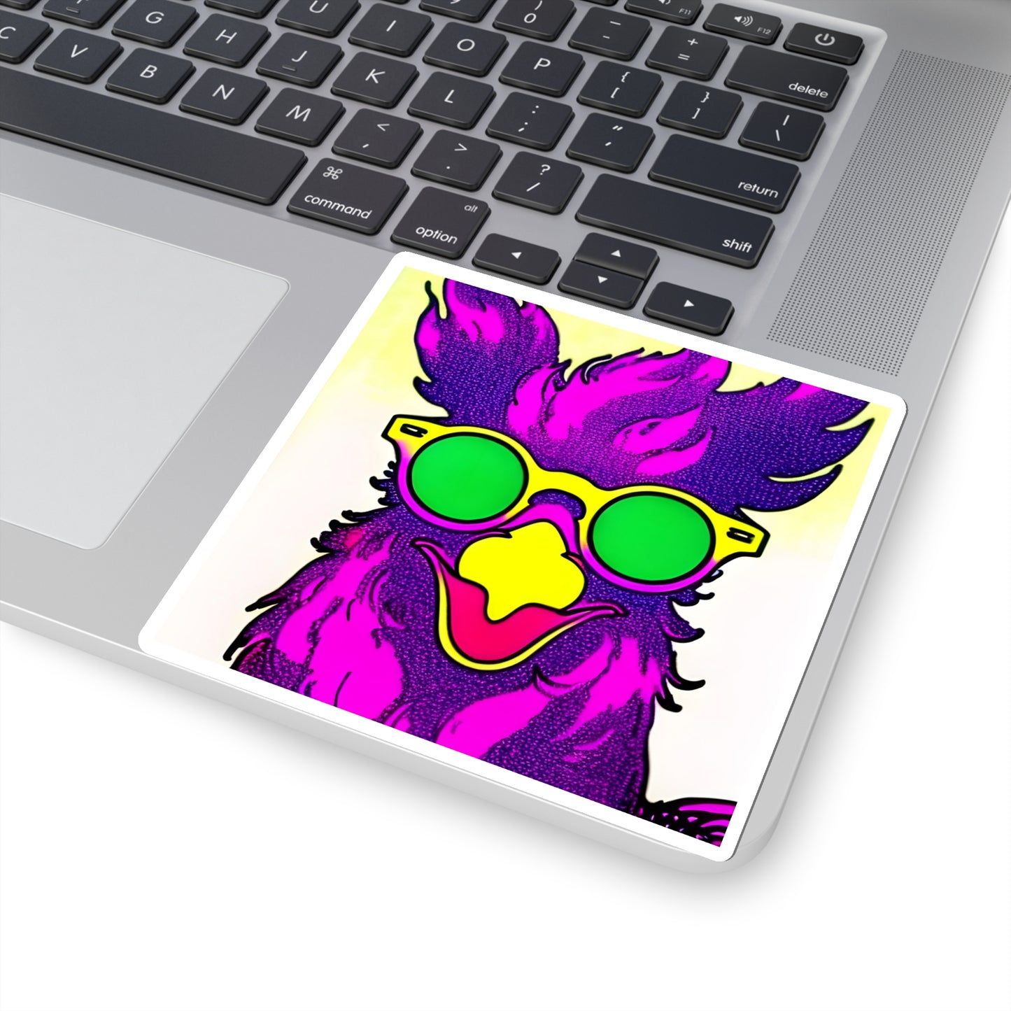 Wild Cocks Neon Gamecock Sticker