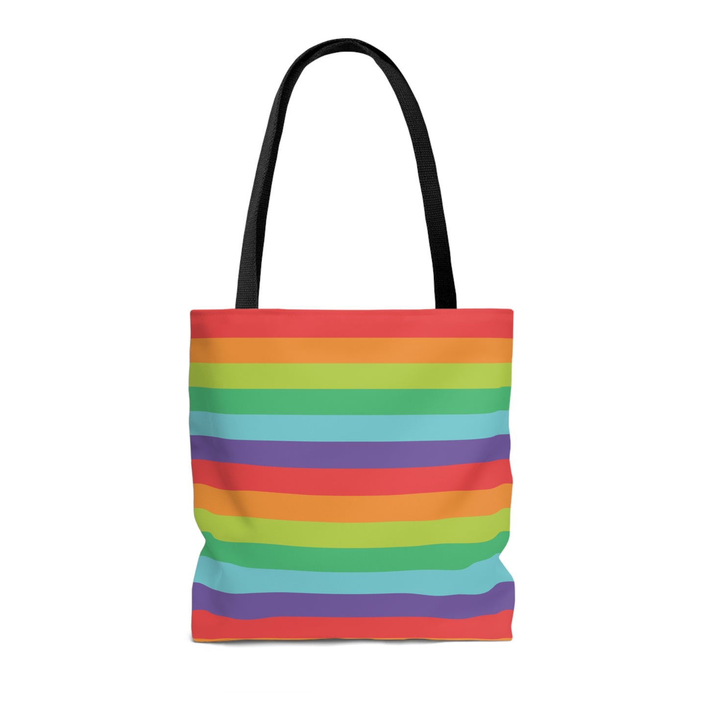 Day Drinking Enthusiast Tropical Rainbow Tote Bag