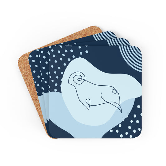 Ram Aesthetic Coaster Set