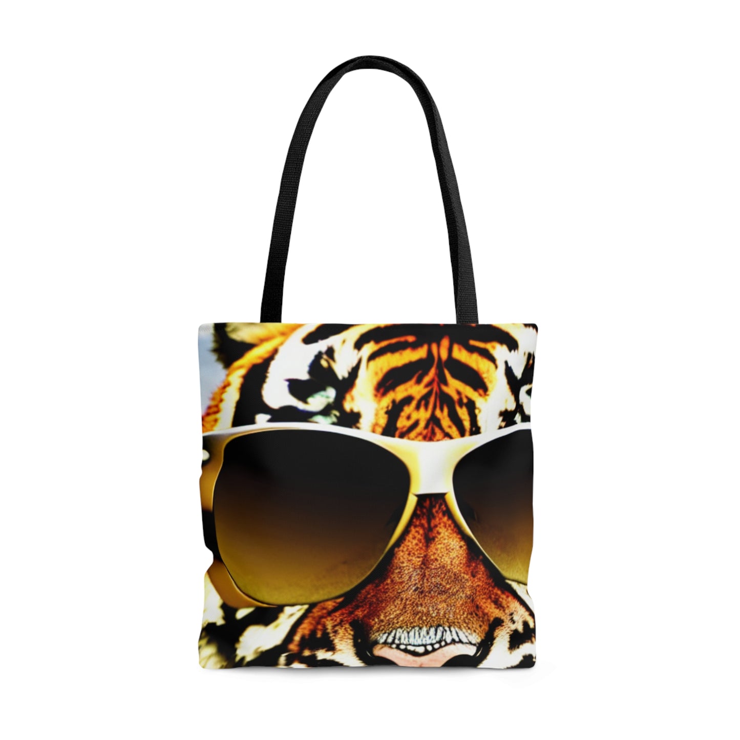 Gold Tiger Sunnies Canvas Tote Bag