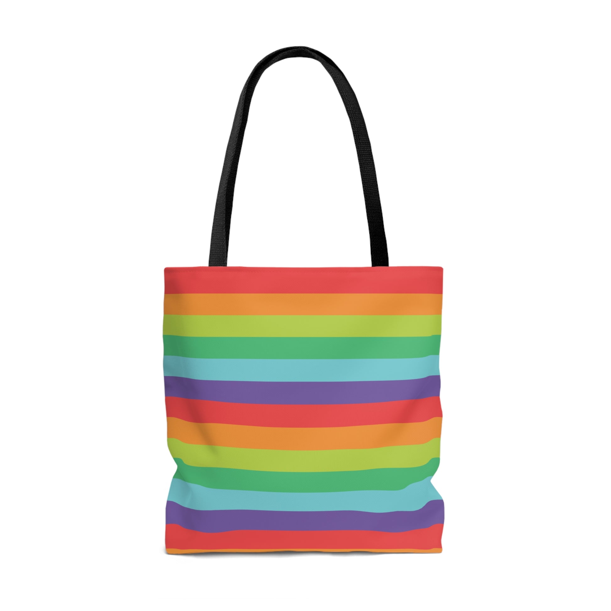 Day Drinking Enthusiast Tropical Rainbow Tote Bag