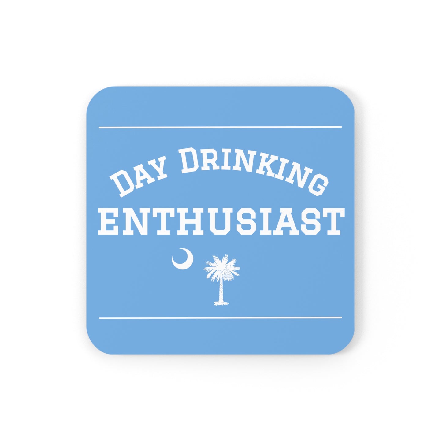 Blue Sky & White Day Drinking Enthusiast Coaster Set