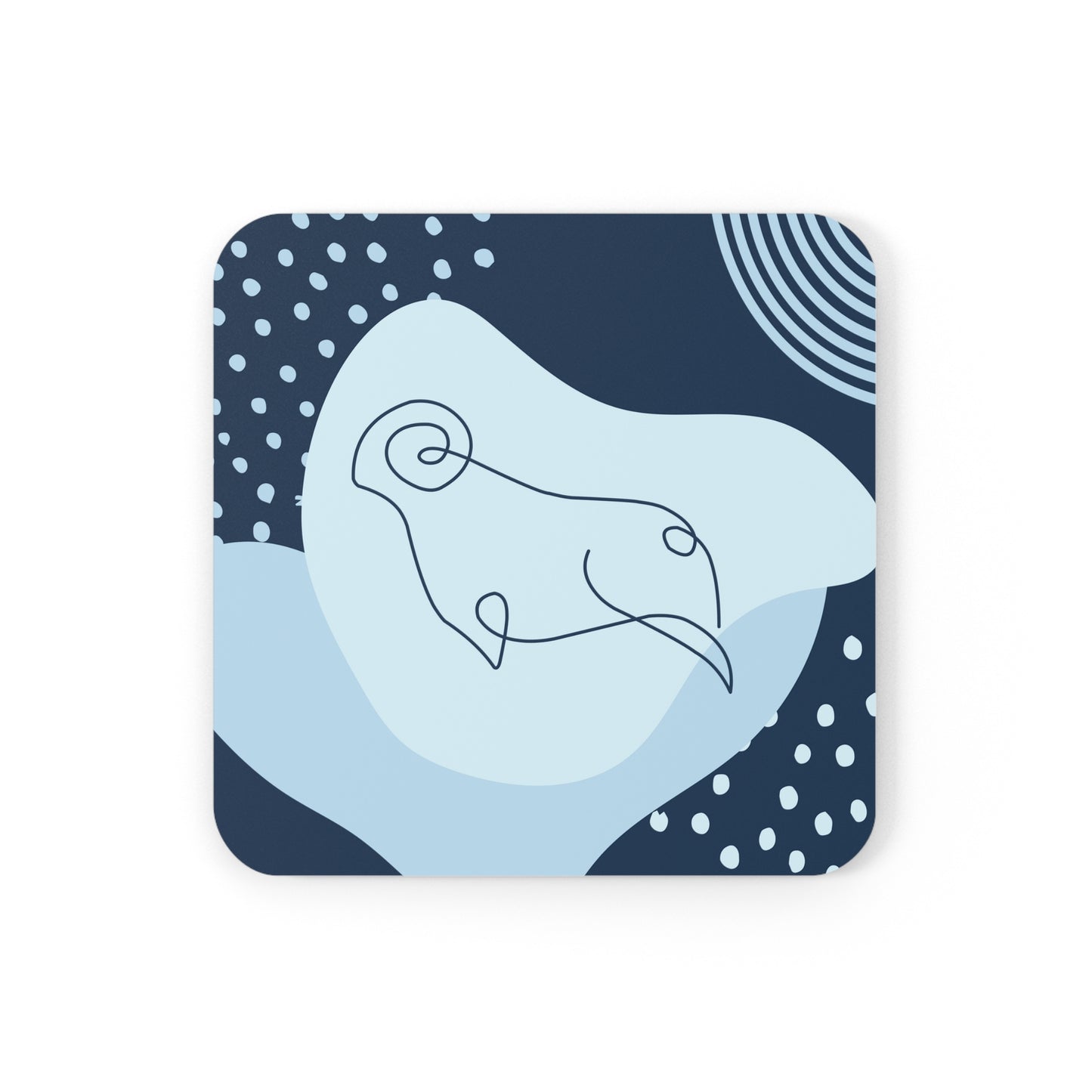 Ram Aesthetic Coaster Set