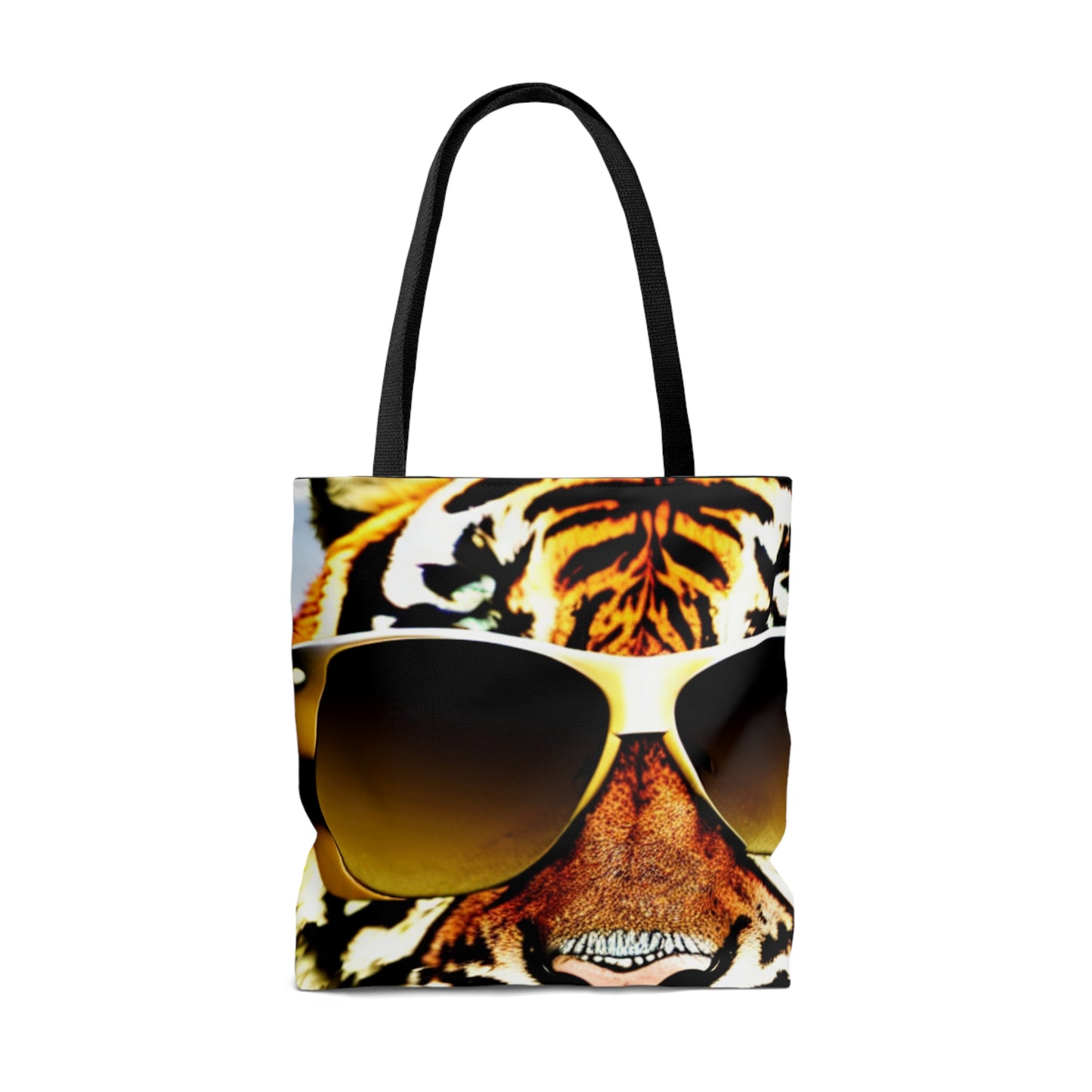 Gold Tiger Sunnies Canvas Tote Bag
