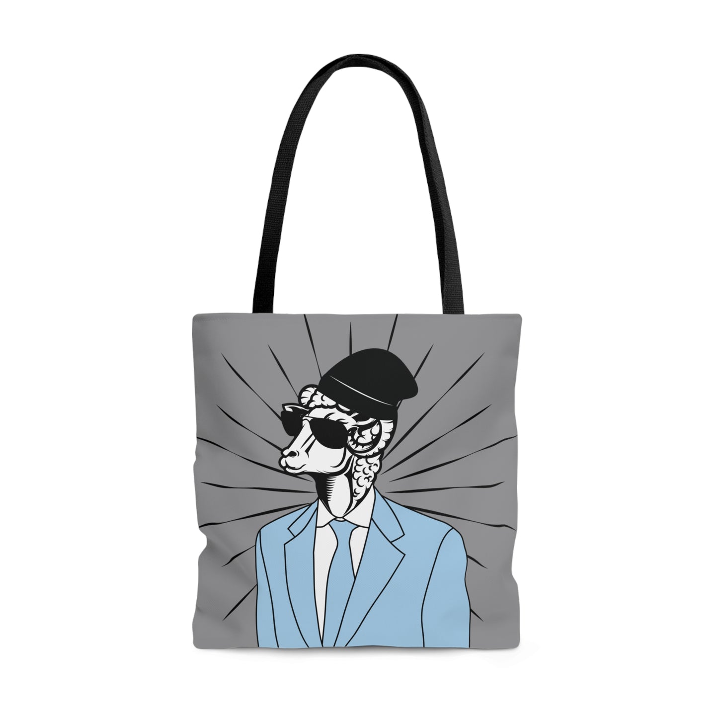 Hipster Ram Canvas Tote Bag