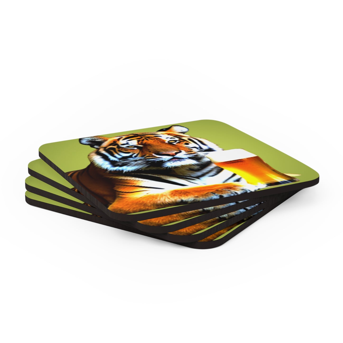 Thirsty Tiger Coaster Set