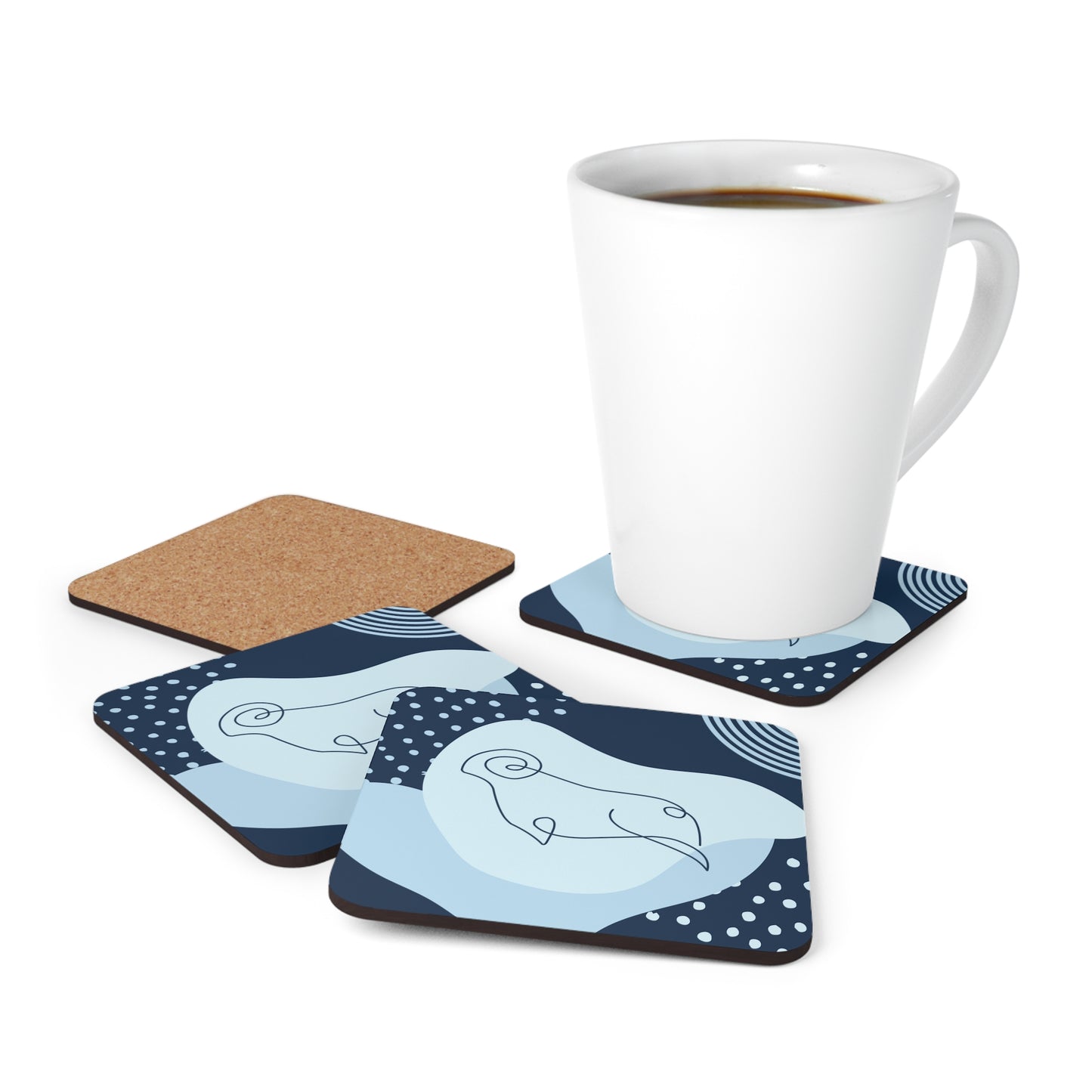 Ram Aesthetic Coaster Set