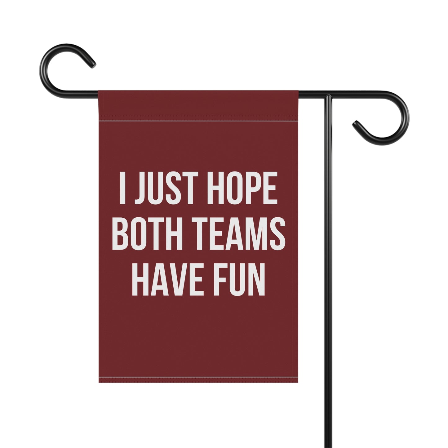 Garnet Both Teams Garden & House Banner