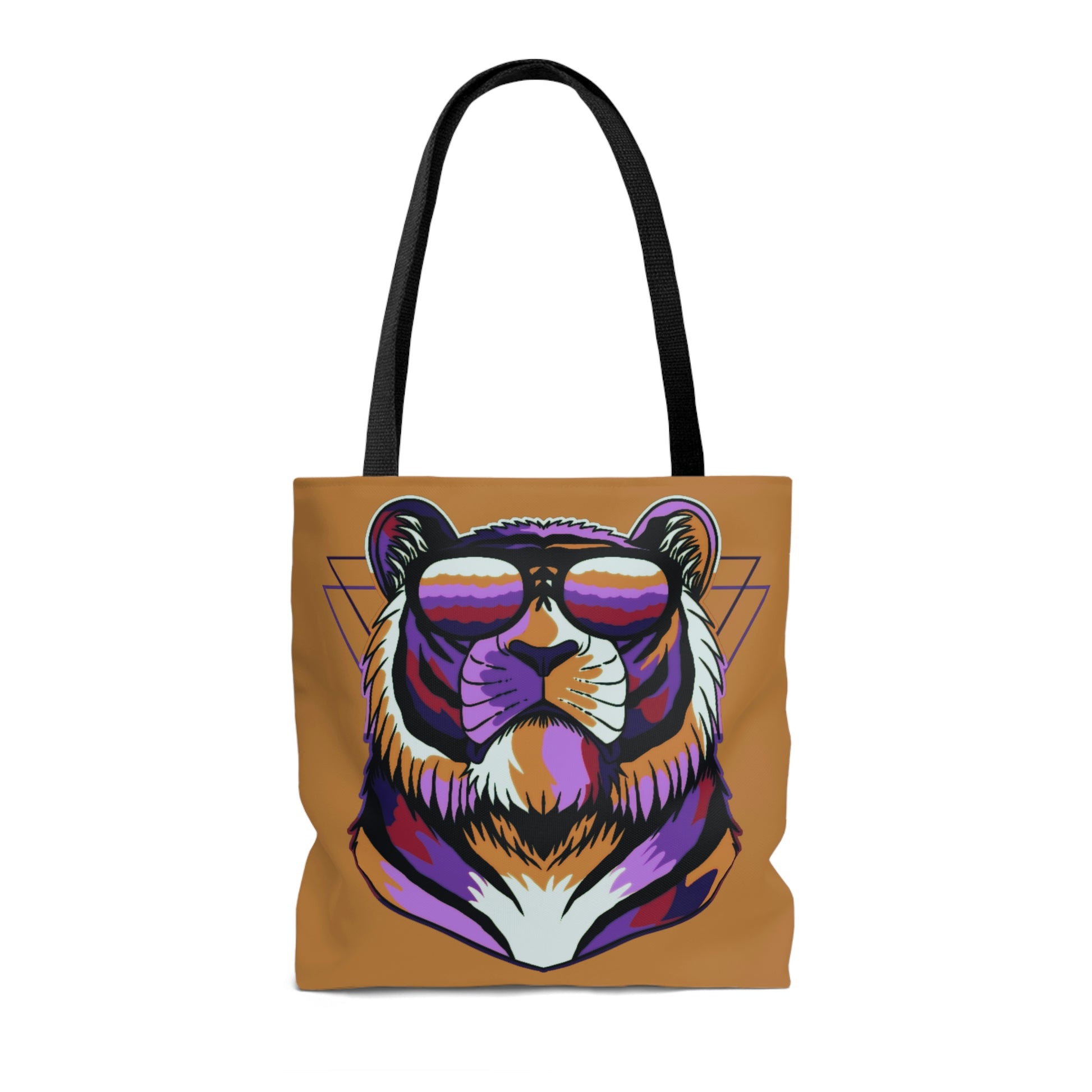 Tundra Tiger Sunnies Canvas Tote Bag - BowsAndArtsDesigns