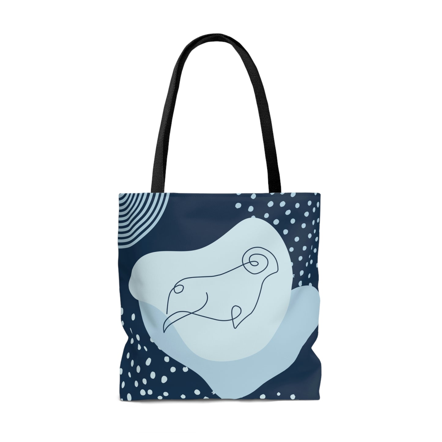 Ram Aesthetic Canvas Tote Bag