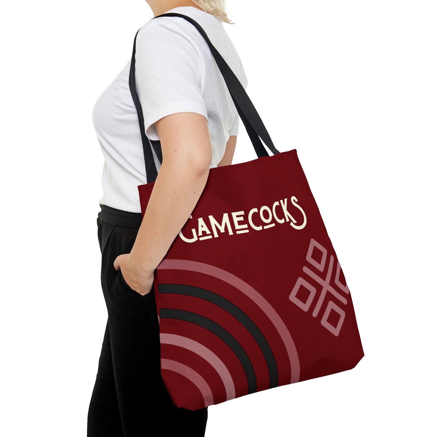 Gamecocks Mod Rainbow Canvas Tote Bag