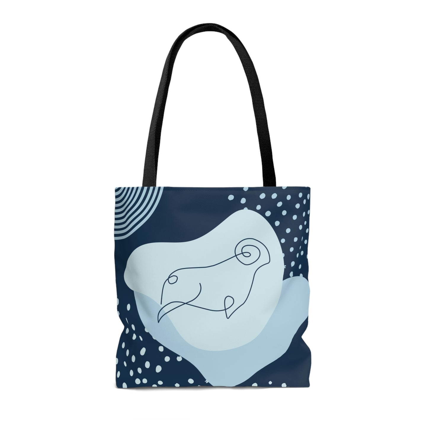 Ram Aesthetic Canvas Tote Bag