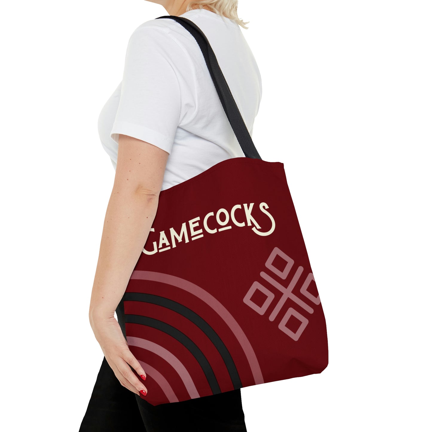 Gamecocks Mod Rainbow Canvas Tote Bag
