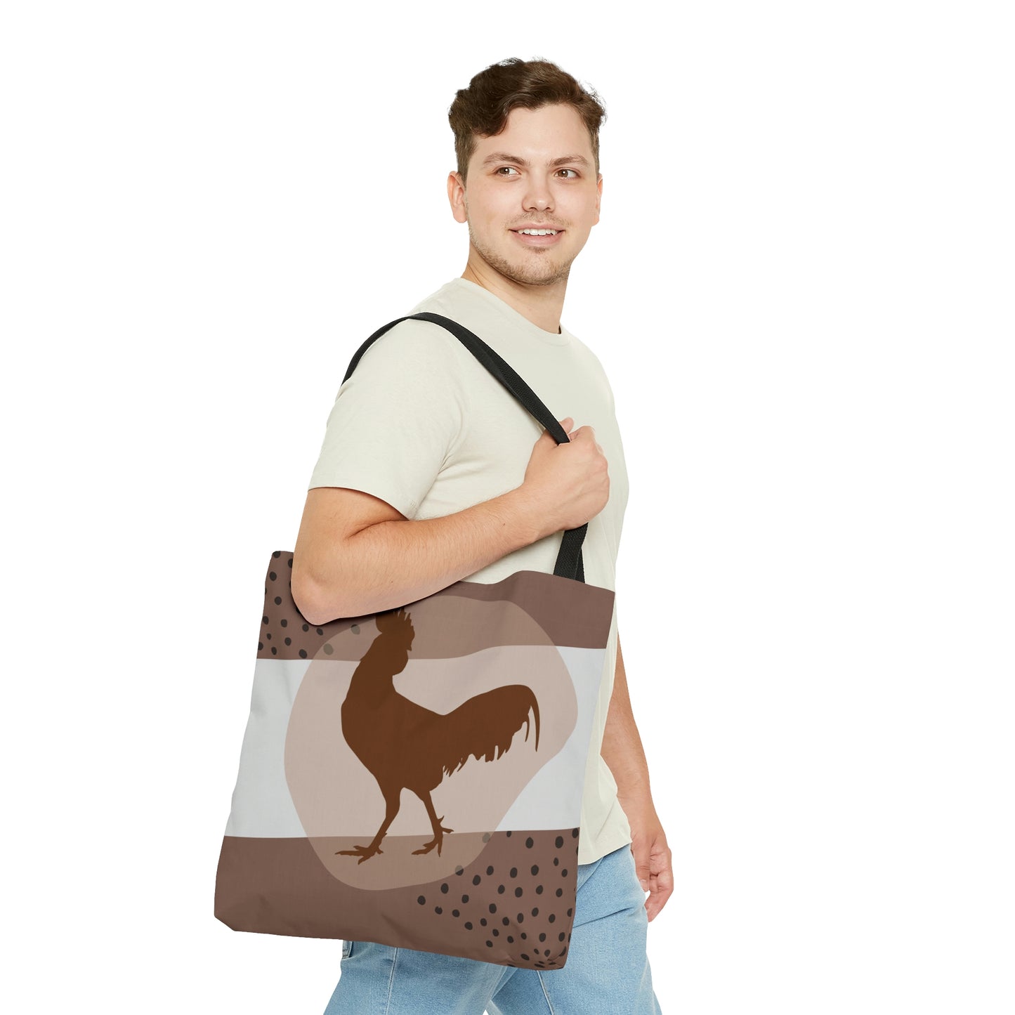 Gamecock Rooster Aesthetic Canvas Tote Bag