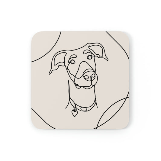 Curious Pup Coaster Set