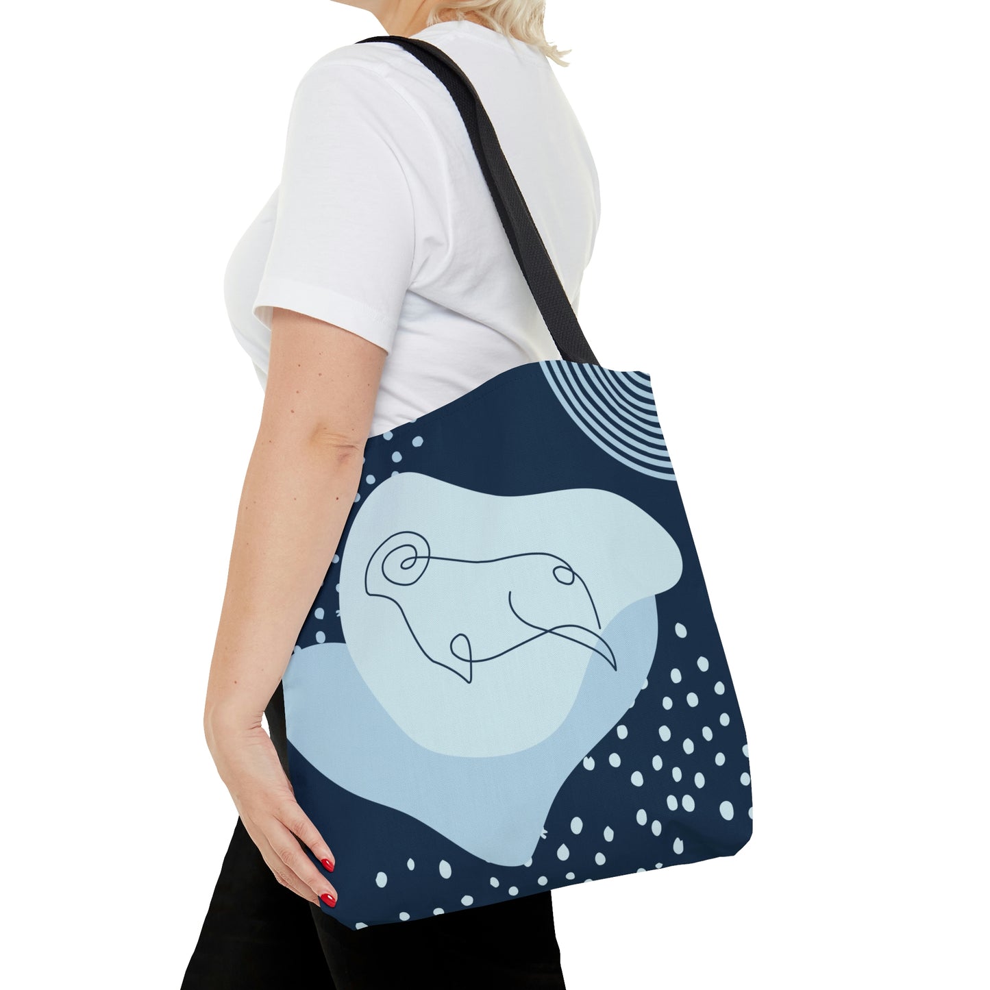 Ram Aesthetic Canvas Tote Bag
