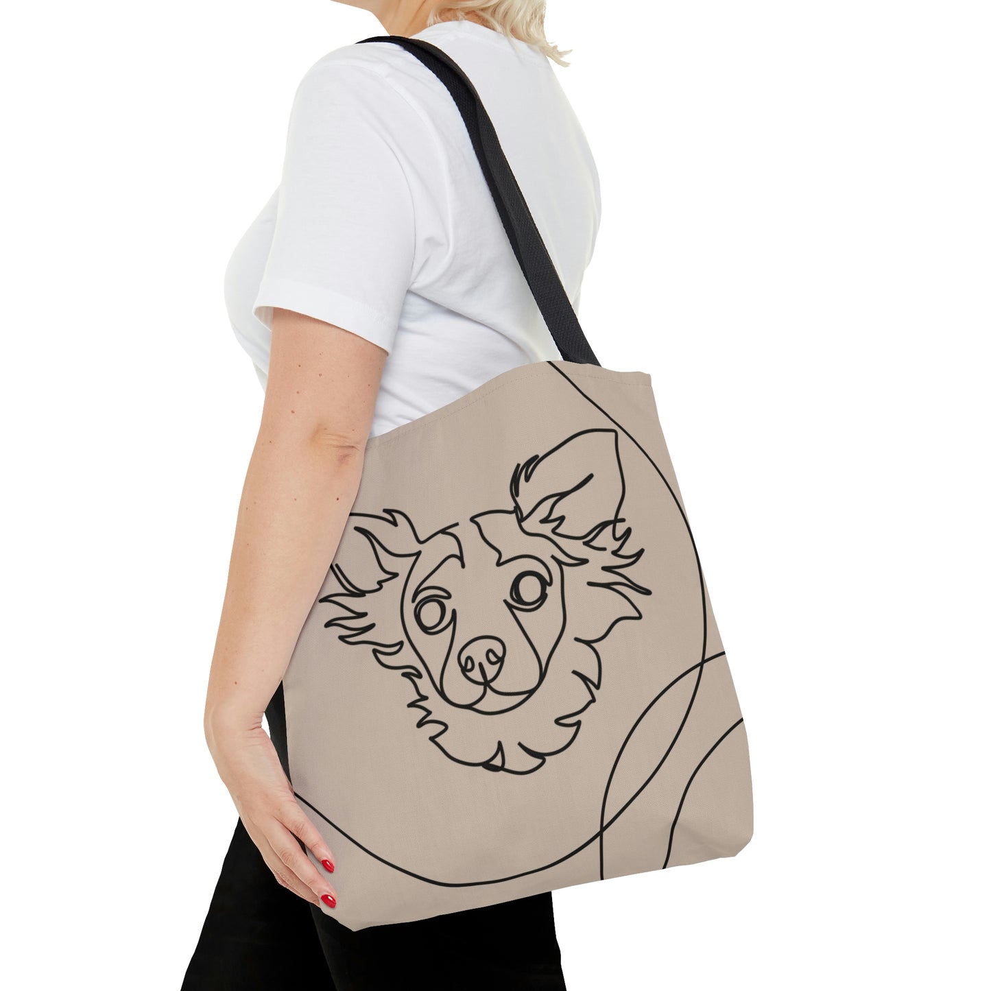Chihuahua Aesthetic Canvas Tote Bag