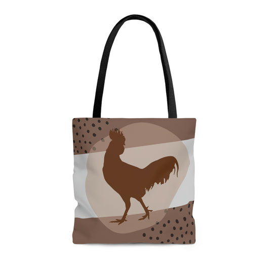 Gamecock Rooster Aesthetic Canvas Tote Bag