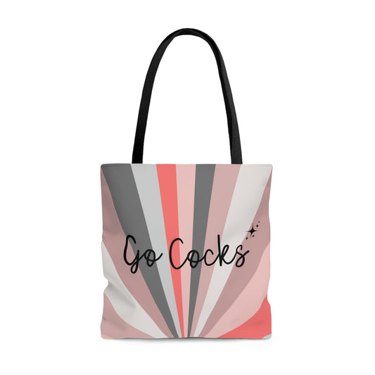 Go Cocks Gamecocks Starburst Canvas Tote Bag